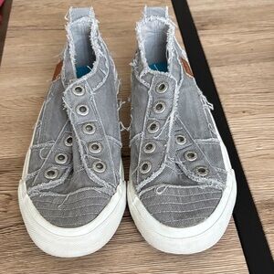 Blowfish Gray Slip-On Sneakers